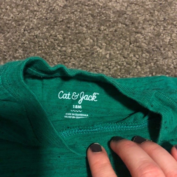 Green cat and jack shirt 18m - Picture 2 of 2